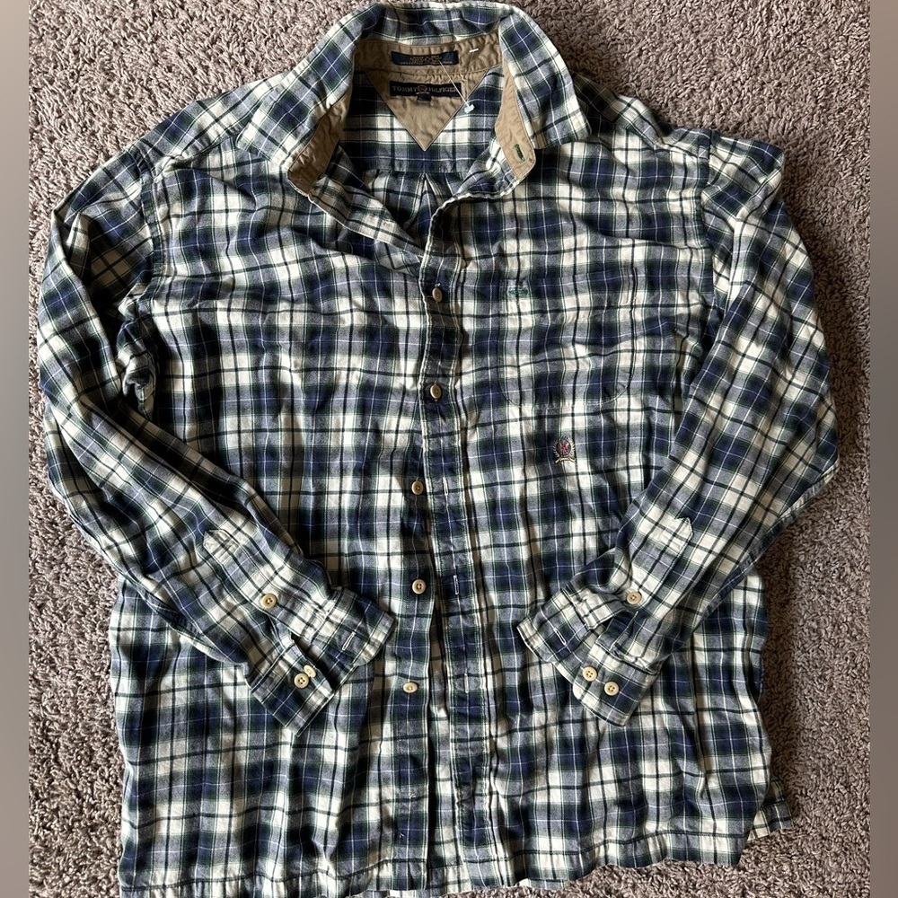 Plaid Tommy Hilfiger button down